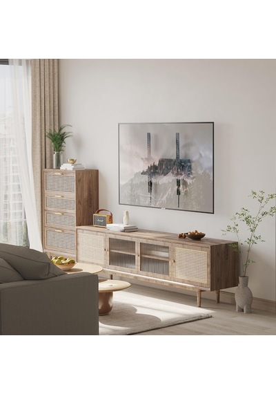 23-60 İnç Tv Duvar Askı Aparatı 10 Eğim Ayarlı, Yaylı Kilitli, Vesa 400x400, 45 Kg A Kadar Taşıma Kapasiteli