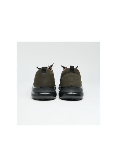 Derinet Hakiki Deri Comfort Erkek Sneaker Haki Nubuk Haki Nubuk