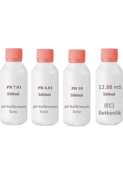 Kalibrasyon Sıvısı Seti 500Ml- Tampon Çözelti Seti 500Ml
