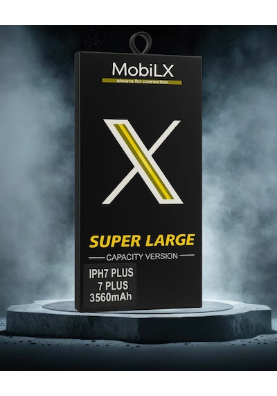 Mobilx Apple Uyumlu iPhone  7 Plus Batarya Pil Süper Yüksek Kapasiteli Güçlendirilmiş 3560 Mah