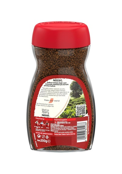 Nescafé Classic Çözünebilir Kahve Kavanoz, 200 G Aeropress