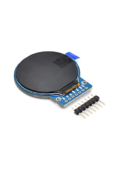 Gc9a01 1.28'' 240x240 Oled Grafik Lcd Ekran - Yuvarlak Pcb