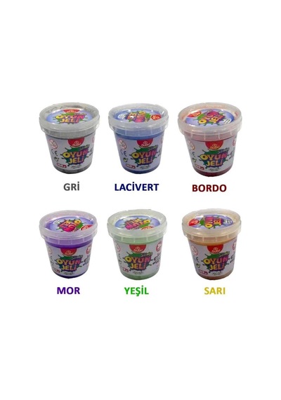 Bubu Oyun Jeli Metalik 145 Gr. Slm001