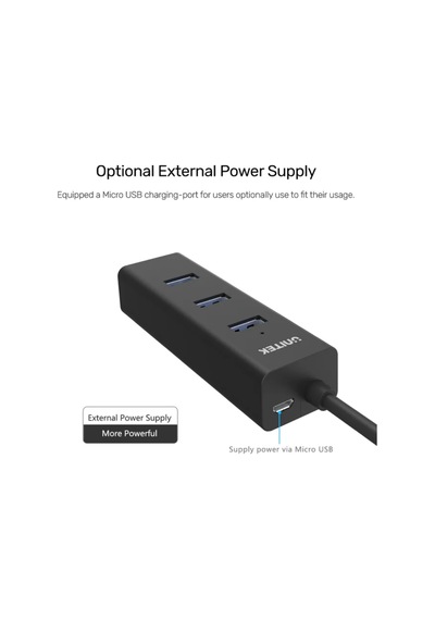Unitek 4 Port Güçlendirilmiş Usb 3.0 Hub Y-3089 Ttkunı0034