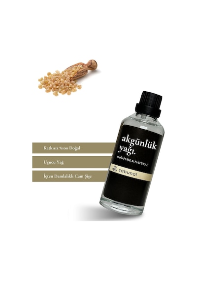 Sabunal Akgünlük Sığla Yağı 100 ML - Doğal Uçucu Cilt Bakım Yağı