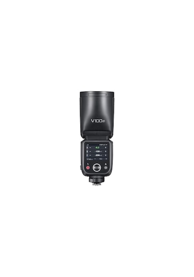 Godox V100 Fujifilm Uyumlu Yuvarlak Kafa Flaş