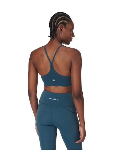 Sweaty Betty Sweaty Betty Spirit Restored Seamless Kadın Yoga Bra 5133 Mavi
