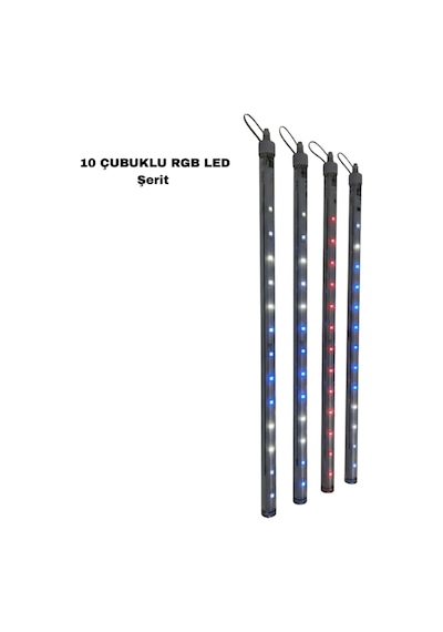 10 Çubuklu Dekor Led