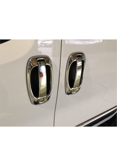 Fiat Doblo Krom Kapı Kolu 4 Kapı 8 Parça Paslanmaz Çelik 2010 Ve Üzeri