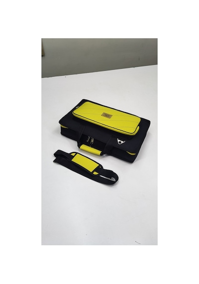 Mix Track Platinum Fx4 Setup İçin Uyumlu Çanta Soft Case Kılıf. Siyah Sarı.