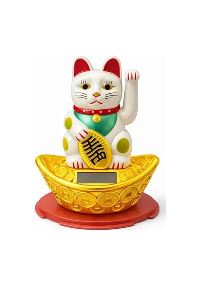 Magicool Güneş Enerjili Sallanan Şans Kedisi - Maneki Neko Alk4522