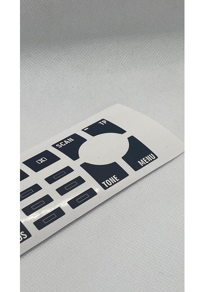 A4 B6 - B7 Kasa 2001-2008 Arası Radio Teyp Ünitesi Tuş Takımı Tamir Kiti Sticker Etiketi 1 Adet