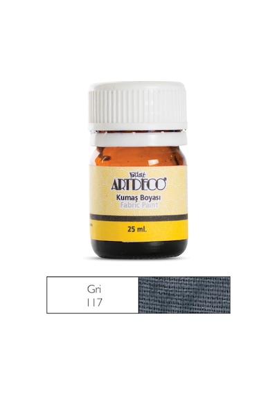 Artdeco Kumaş Boyası 25Ml Gri-117