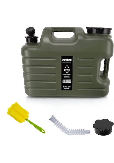 Evolite Deep 18.5 L Musluklu Kamp Su Bidonu Haki