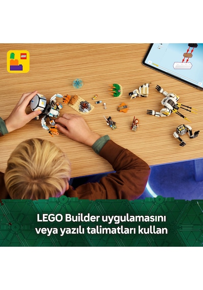 LEGO® Horizon Adventures™ Aloy ve Varl, Metalkabuk ve Hızardiş’e Karşı 77037 - 9 Yaş ve Üzeri Çocuklar için Yaratıcı Oyuncak Yapım Seti (768 Parça) LEGO® Horizon Adventures™ Aloy ve Varl, Metalkabuk ve Hızardiş’e Karşı 77037 - 9 Yaş ve Üzeri Çocuklar için Yaratıcı Oyuncak Yapım Seti (768 Parça)