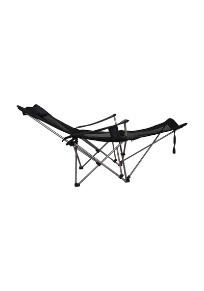 FUNKY CHAIRS Lazy 3 Plus Yatabilen Kamp Sandalyesi Siyah