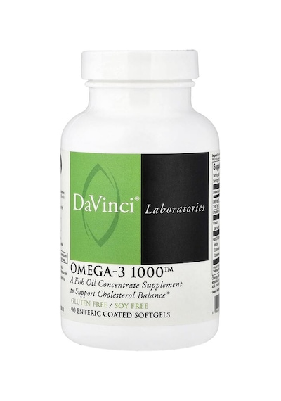 Davinci Laboratories, Omega-3 1000 , 90 Enteric Coated Softgels