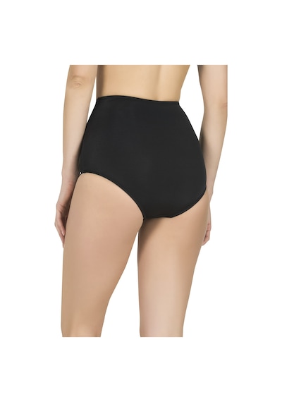 Endeep Kadın Yüksek Bel Siyah Bikini Altı