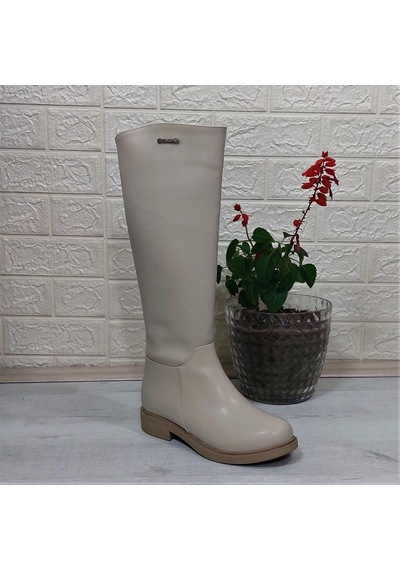 Pierre Cardin 52500 Fermuarlı 43cm İçi Kürklü Kadın Çizme 001