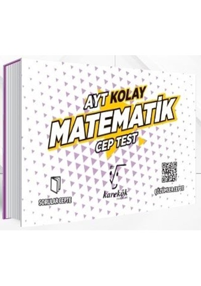 Karekök Yayınları Ayt Matematik Kolay Cep Test
