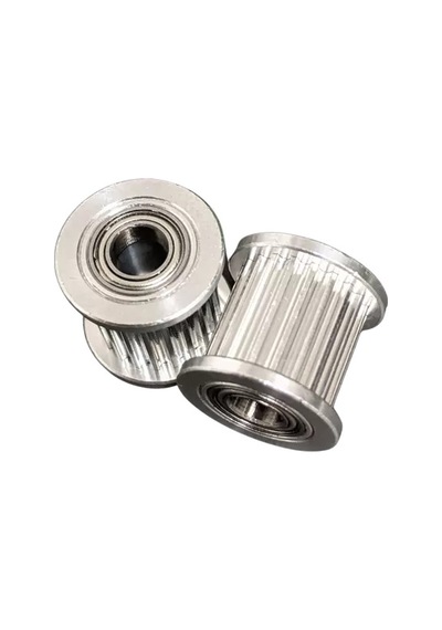 2gt 20t Aluminyum Avare Kasnak Flanşlı 5mm 1 Adet