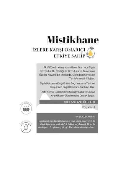 Mistikhane Aktif Karbon Sabunu 100 G