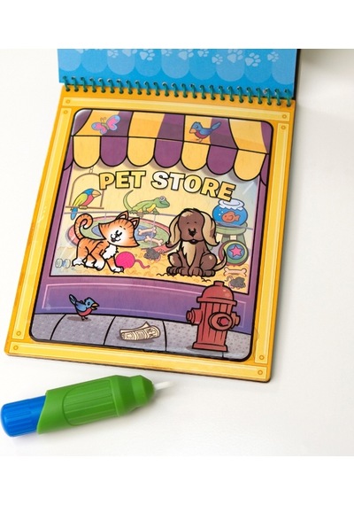 Melissa And Doug Water Wow Su İle Boyama Kitabı - Hayvanlar