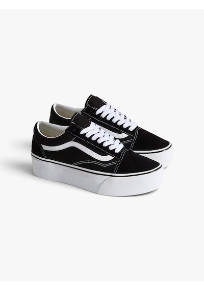 Vans Old Skool Stackform Uniseks Siyah Spor Ayakkabı - Vn0a7q5m