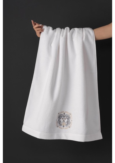 Varol %100 Microcotton Üst Kalite Havlu Seti Burç Nakışlı İkizler-standart İkizler Diğer