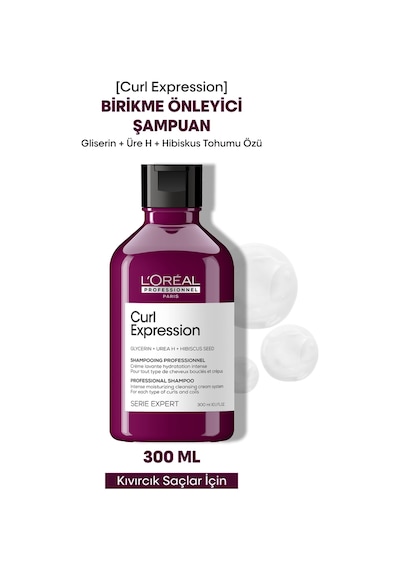 L'Oréal Professionnel Serie Expert Curl Expression Birikme Önleyici Şampuan 300 ML