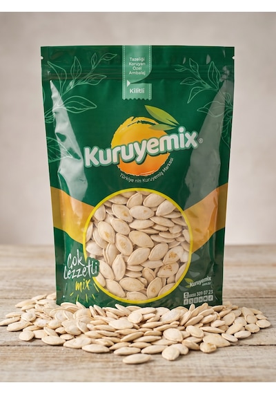 Taptaze Kavrulmuş Salamura Kabak Çekirdeği - İri Taneli Ve Lezzet Garantili 250g