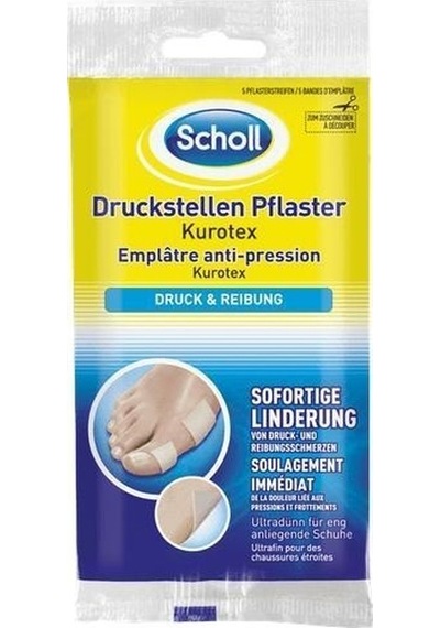 Scholl Druckstellen Pflaster Kurotex 5 Adet