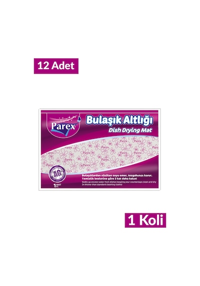 Bulaşık Altlığı 46 X 30 Cm12 Paket 1 Koli