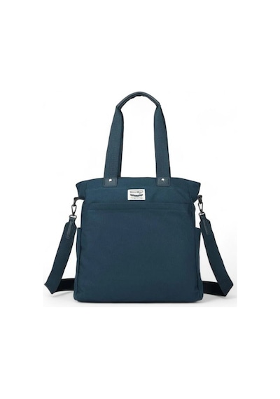Smart Bags Kanvas Lacivert Kadın Omuz Çantası Smb1309 001