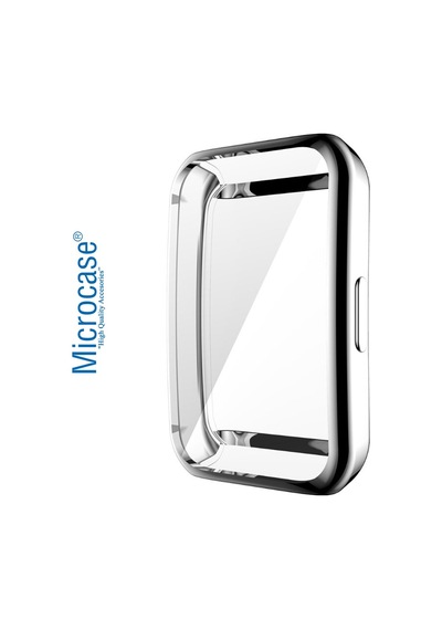 Microcase Honor Band 6 Önü Kapalı Tasarım Silikon Kılıf