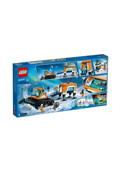 City 60378 Kutup Keşif Kamyonu Ve Mobil Laboratuvarı 489 Parça