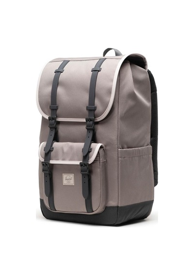 Herschel Supply Co. Little America 16"inç Laptop Uyumlu Sırt Çantası, Su İtici Kumaş, 30 L-13156 Taş Gri/füme