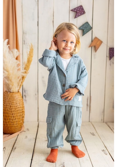Oliven The Kid Oliventhekid Yeşil Renk Müslin Ceket Yeşil Yeşil