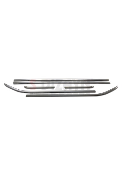 S-Dizayn Opel Corsa E Krom Cam Çıtası 6 Prç. 2015-2019