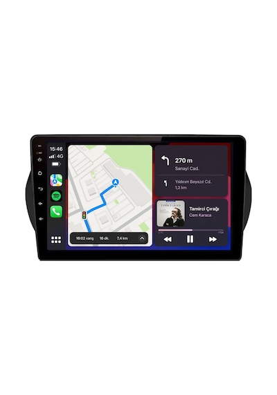 Fiat Fiorino Combi 2008-2024 Android Multimedya Carplay Android Auto Navigasyon 8gb Ram 128gb 10"