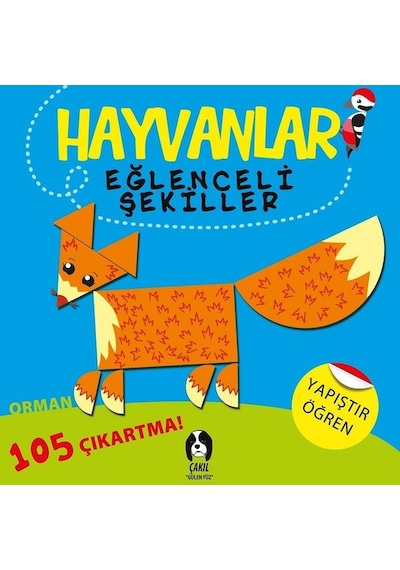 Hayvanlar-Eğlenceli Şekiller-Orman- Çakıl
