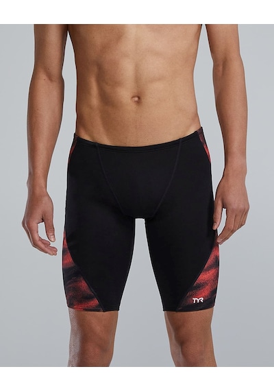 Tyr Durafast Elite Men's Blade Splice Jammer Swimsuit - Soren Kırmızı