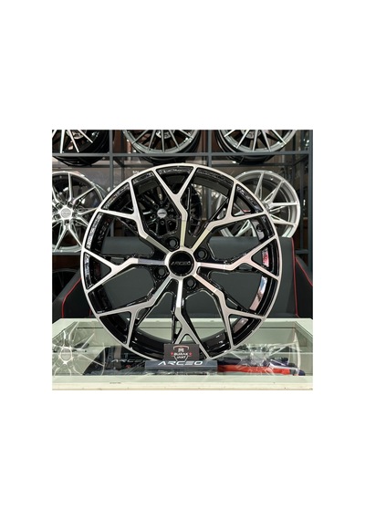 17 İnç 4x100 Black Diamon Arceo Roma Jant Takımı 4adet Uyumlu