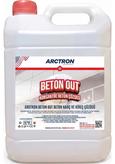 Arctron Beton Out - Konsantre Beton Temizleyici - 20 Lt