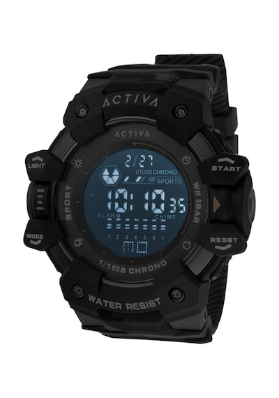 Invicta X Activa Armour Dijital Erkek Kol Saati - 50 Mm - Kamuflaj Siyah