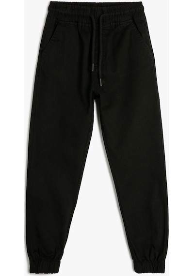 Koton Basic Jogger Pantolon Pamuklu Siyah 4skb40003tw 4SKB40003TW999 Siyah Koton Basic Jogger Pantolon Pamuklu Siyah 4skb40003tw 4SKB40003TW999 Siyah