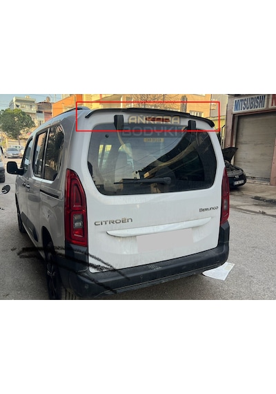 Combo Berlingo Rifter Doblo 5 Parlak Siyah Spoiler - Plastik