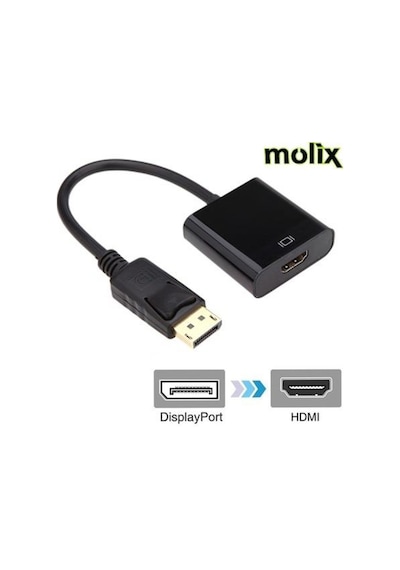 Molix Displayport To Hdmı Çevirici Adaptör Kablosu (409795023)