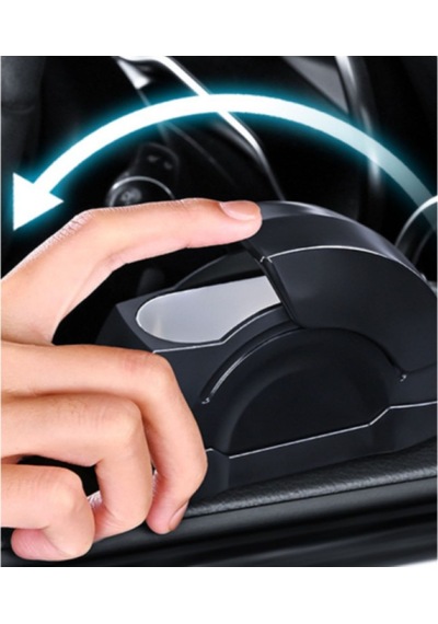 Araç İçi Otomatik Kapaklı Küllük Cam Yanı Konsol Üstü