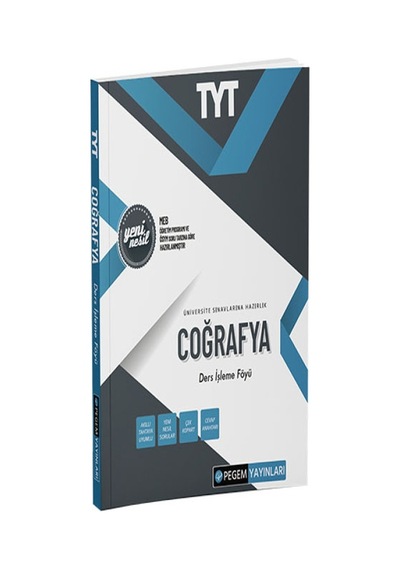 TYT Coğrafya Ders İşleme Föyü -  Pegem Akademi Yayıncılık